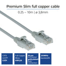 ACT DC9005 câble de réseau Gris 5 m Cat6 U/UTP (UTP)