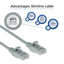 ACT DC9005 câble de réseau Gris 5 m Cat6 U/UTP (UTP)