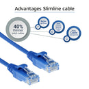 ACT DC9651 câble de réseau Bleu 1,5 m Cat6 U/UTP (UTP)