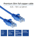 ACT DC9651 câble de réseau Bleu 1,5 m Cat6 U/UTP (UTP)