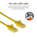 ACT DC9801 câble de réseau Jaune 1 m Cat6 U/UTP (UTP)