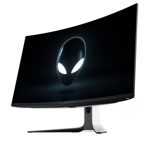 Alienware AW3225QF 32" (81.3 cm) PC Flat Panel Monitor, 3840 x 2160 pixels, 4K Ultra HD QD-OLED, Black, White
