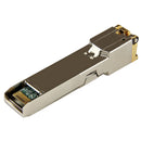 StarTech.com Module de transceiver SFP 1000BASE-TX Gigabit RJ45 en cuivre - Conforme aux normes MSA - 100 m