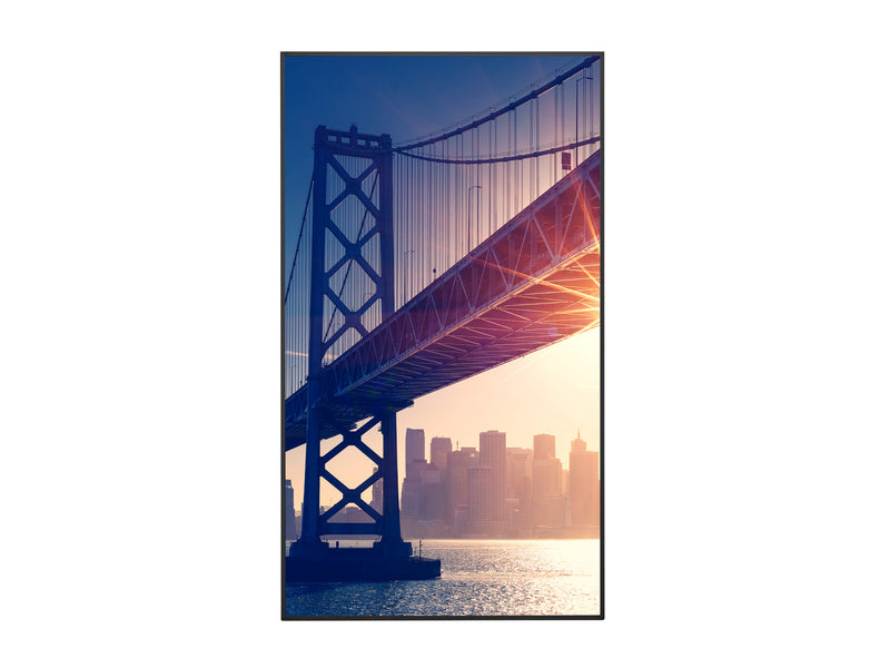 Sharp ME432 Écran plat de signalisation numérique 109,2 cm (43") LCD 400 cd/m² 4K Ultra HD Noir Android 18/7