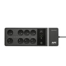APC Back-UPS - Enkelfasige off-line UPS - 650 VA - 230 V - 1 USB - 6+2 Franse stopcontacten