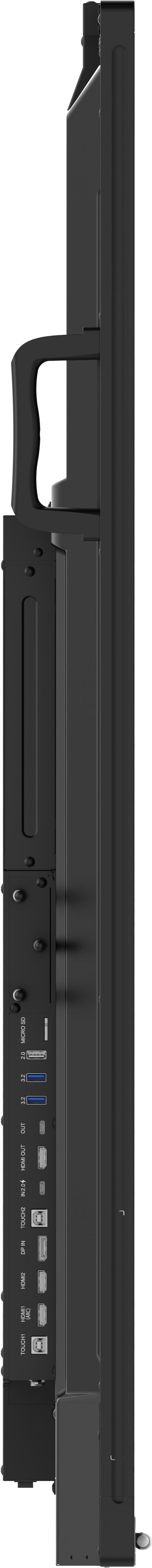 iiyama TE7515A-B1AG Dynamisch display Interactief flatpanel 190,5 cm (75") Wifi 550 cd/m² 4K Ultra HD Zwart Touchscreen Geïntegreerde Android-processor