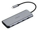 Targus DOCK427GL station d'accueil Avec fil USB 3.2 Gen 2 (3.1 Gen 2) Type-C Gris