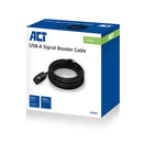 ACT AC6005 câble USB USB 2.0 5 m USB A Noir