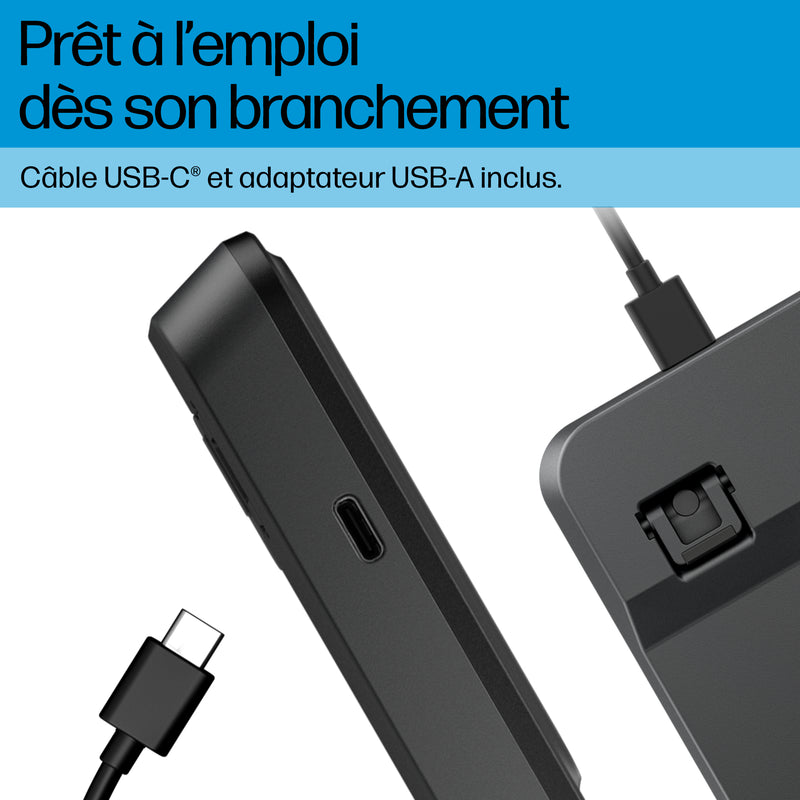 HP Clavier filaire rétroéclairé multi-appareil 405