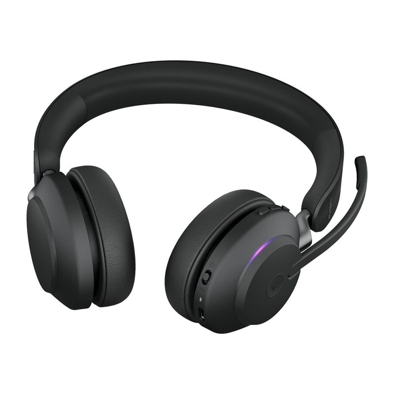 Jabra Evolve2 65 Casque Sans fil Arceau Bureau/Centre d'appels USB Type-A Bluetooth Noir