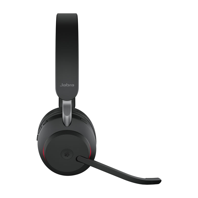 Jabra Evolve2 65 Casque Sans fil Arceau Bureau/Centre d'appels USB Type-C Bluetooth Noir