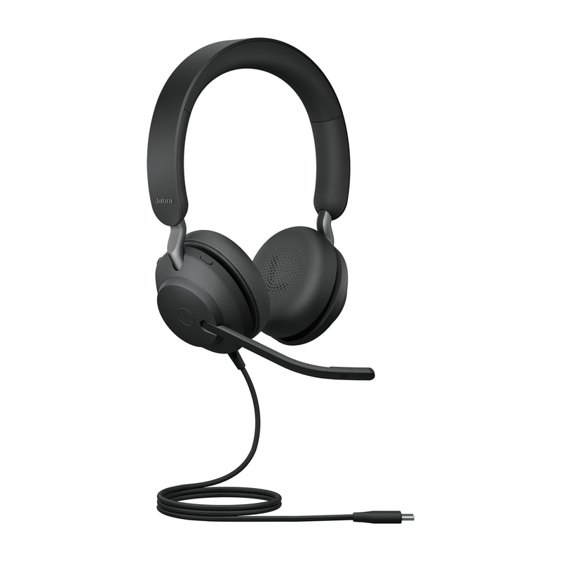 Jabra Evolve2 40 SE Casque Avec fil Arceau Appels/Musique USB Type-C Noir