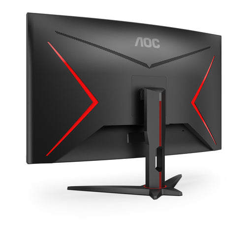 AOC G2 C32G2ZE/BK PC flat screen 80 cm (31.5") 1920 x 1080 pixels Full HD LED Black, Red