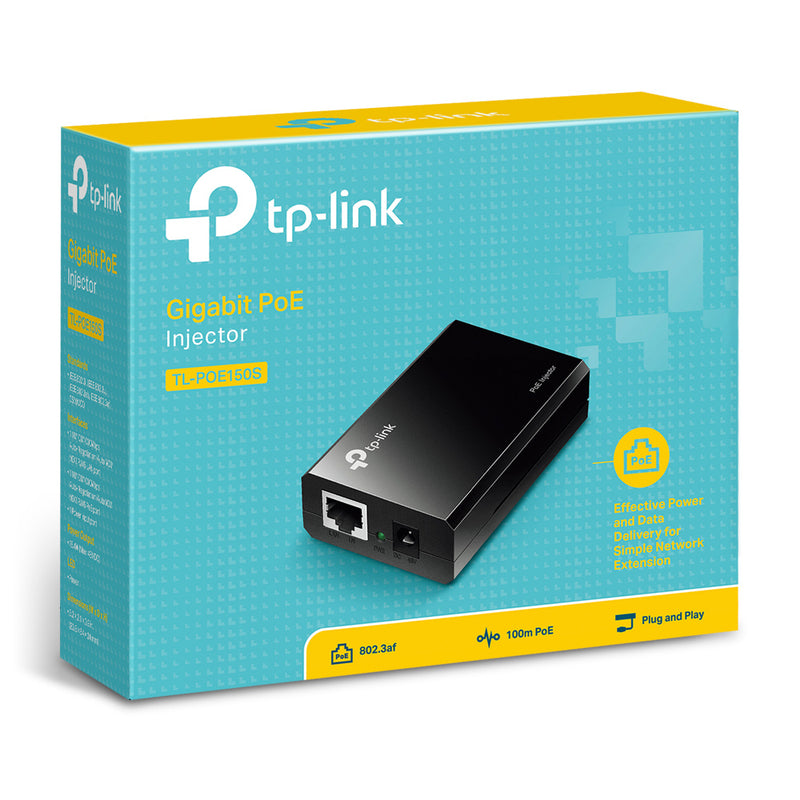 TP-Link TL-POE150S adaptateur et injecteur PoE Gigabit Ethernet 48 V