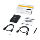 StarTech.com Boîtier de disque dur SATA de 2,5" crypté - Accès par empreinte digitale