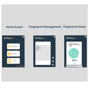 StarTech.com Boîtier de disque dur SATA de 2,5" crypté - Accès par empreinte digitale