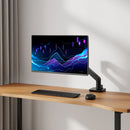 ACT Bras pour moniteur unique office premium, avec vérin à gaz