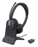 Yealink WH64 Hybird Dual avec support de charge Casque d'écoute pour les équipes