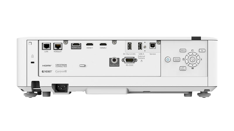 Epson EB-L570U 5200 ANSI lumens 3LCD WUXGA (1920x1200) Noir, Blanc