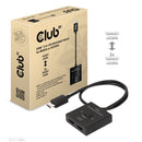 CLUB3D CSV-1384 commutateur écran, clavier et souris Noir