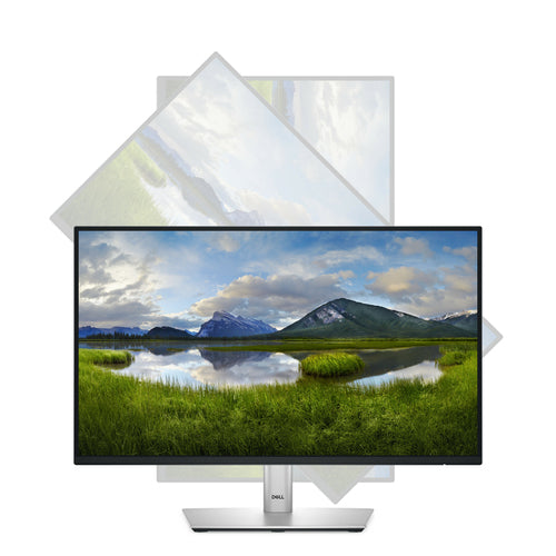 DELL P Series P2225H flat PC monitor 54.6 cm (21.5") 1920 x 1080 pixels Full HD LCD Black, Silver