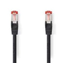 Nedis S/FTP Cat 6 Netwerkkabel | 1 m | Zwart