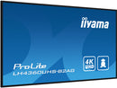 iiyama LH4360UHS-B2AG Écran d'affichage dynamique Carte A numérique 108 cm (42.5") LED Wifi 500 cd/m² 4K Ultra HD Noir Intégré dans le processeur Android 11 24/7
