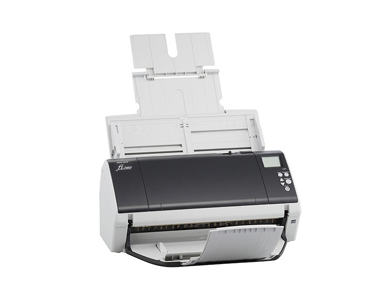 Ricoh fi-7460 Numériseur chargeur automatique de documents (adf) + chargeur manuel 600 x 600 DPI A3 Gris, Blanc