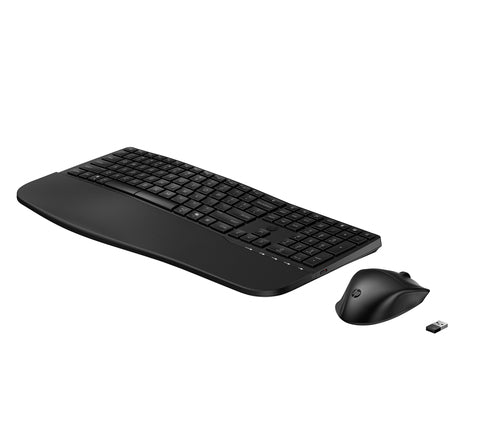 HP 685 CFT DUAL-MODE KB/MSE COMBO clavier Souris incluse Bureau RF sans fil + Bluetooth Noir