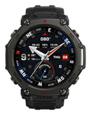 Amazfit T-Rex 3 Pro 3,81 cm (1.5") AMOLED 48 mm Numérique 480 x 480 pixels Écran tactile Noir Wifi GPS (satellite)