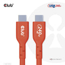CLUB3D CAC-1515 câble USB USB 2.0 4 m USB C Orange