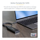 StarTech.com Boîtier USB 3.1 (10 Gb/s) pour SSD SATA M.2 NGFF avec câble USB-C - Aluminium