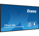 iiyama LH5575UHS-B1AG Digital Signage Display, 54,6" (138,7 cm) LCD-scherm, wifi, 500 cd/m², 4K Ultra HD, zwart, ingebouwde Android 11-processor, 24/7