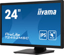 iiyama ProLite T2452MSC-B1 platte pc-monitor 60,5 cm (23.8") 1920 x 1080 Pixels Full HD LCD-touchscreen Multi-user Zwart