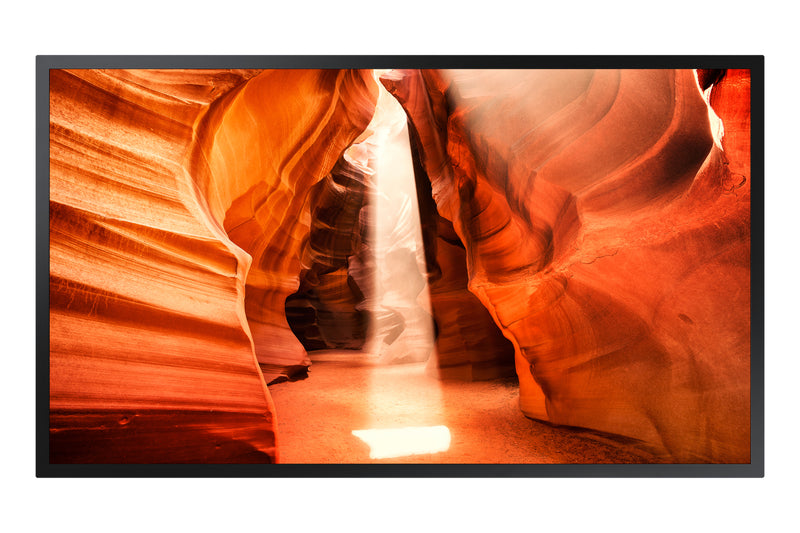 Samsung OM55N-S Écran plat de signalisation numérique 139,7 cm (55") LCD Wifi 4000 cd/m² Full HD Noir Intégré dans le processeur Tizen 5.0