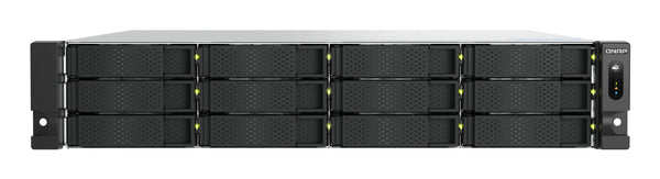 QNAP TS-H1277AXU-RP NAS-rack (2 U) AMD Ryzen™ 7 32 GB DDR5 0 TB QuTS hero Zwart