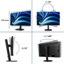 Philips 27B2N3500J/00 écran plat de PC 68,6 cm (27") 2560 x 1440 pixels 2K LCD Noir