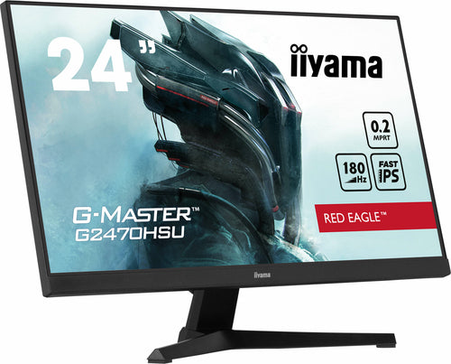iiyama G-MASTER G2470HSU-B6 platte PC-monitor 60,5 cm (23,8") 1920 x 1080 pixels Full HD LCD Zwart
