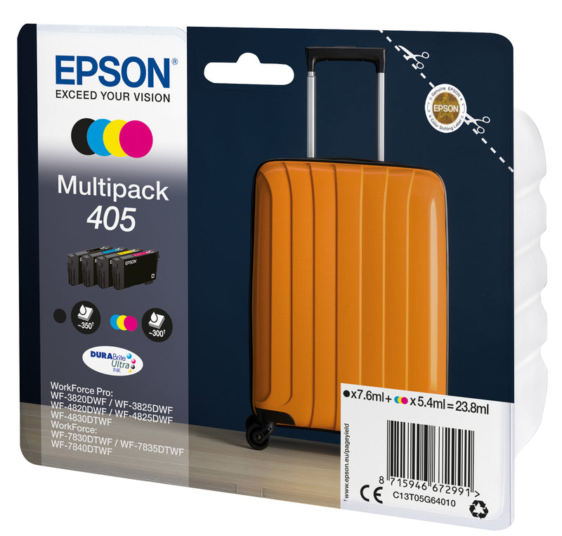 Epson Multipack 4-kleuren 405 DURABrite Ultra-inkt