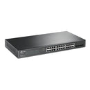 TP-Link JetStream TL-SG2428P Managed L2/L2+ Gigabit Ethernet (10/100/1000) Network Switch, Ethernet Connection, Supports Power over Ethernet (PoE), 1U, Black