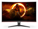 AOC G2 C32G2ZE/BK PC flat screen 80 cm (31.5") 1920 x 1080 pixels Full HD LED Black, Red