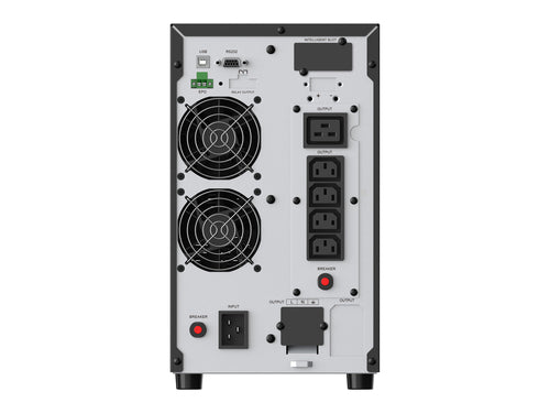 Conceptronic ZEUS52E3K Uninterruptible Power Supply, Double Conversion (Online), 3 kVA, 2700 W, 5 AC Outputs