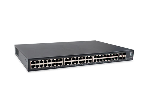 LevelOne GTU-5211 Unmanaged Gigabit Ethernet (10/100/1000) Network Switch, Black