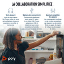Poly Micro-casque stéréo USB-C Blackwire 3225 + prise 3,5 mm + adaptateur USB-C/A (lot)