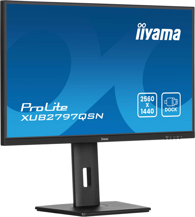iiyama ProLite XUB2797QSN-B2 27" (68,6 cm) PC Flat Panel Monitor 2560 x 1440 Pixels Quad HD LED Zwart