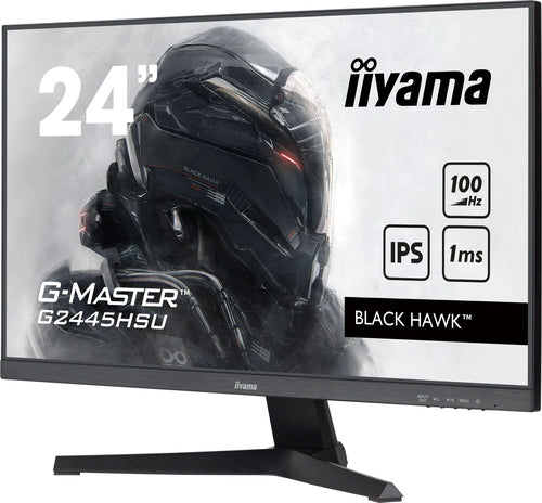 iiyama G-MASTER G2445HSU-B2 platte PC-monitor 60,5 cm (23,8") 1920 x 1080 pixels Full HD LCD Zwart