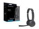 Conceptronic POLONA04B Headphones Wired &amp; Wireless Headband Calls/Music USB Type-C Bluetooth Black