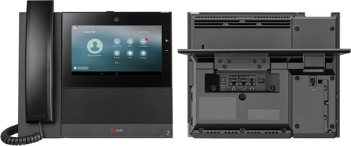 HP Poly Téléphone multimédia professionnel Poly CCX 700 avec Open SIP et compatible PoE