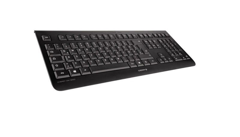 CHERRY DW 3000 clavier Souris incluse Universel RF sans fil AZERTY Belge Noir