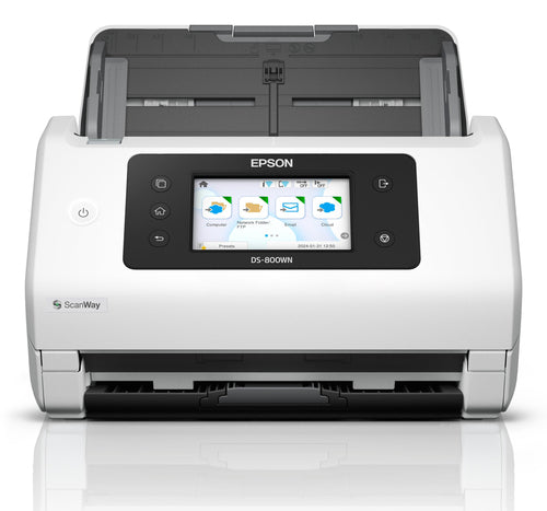 Epson WorkForce DS-800WN Alimentation feuille à feuille de scanner 600 x 600 DPI A4 Blanc